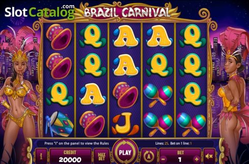 Скрин2. Brazil Carnival слот