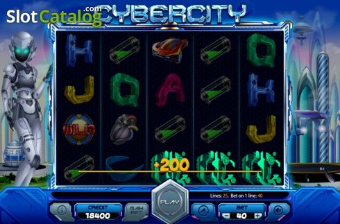 Скрин5. Cybercity слот