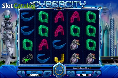 Скрин2. Cybercity слот