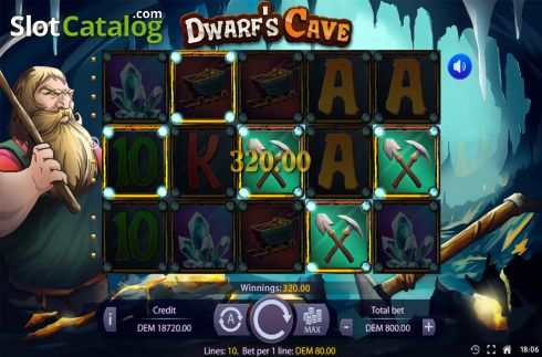 Скрин3. Dwarfs Cave слот
