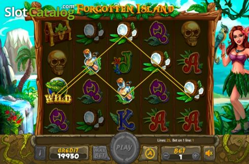 Скрин4. Forgotten Island слот