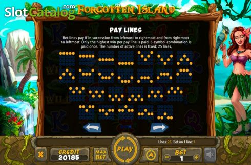 Скрин8. Forgotten Island слот