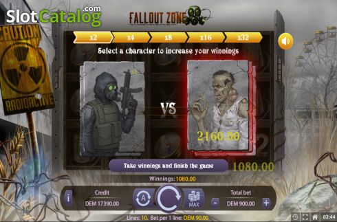 Скрин6. Fallout Zone слот