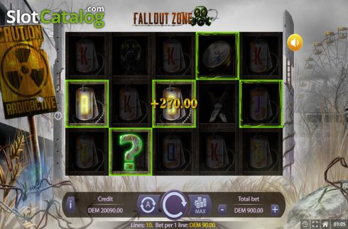 Скрин3. Fallout Zone слот