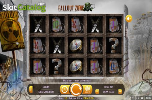 Скрин2. Fallout Zone слот