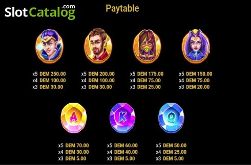 Скрин6. Magical Gems слот