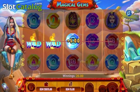 Скрин5. Magical Gems слот