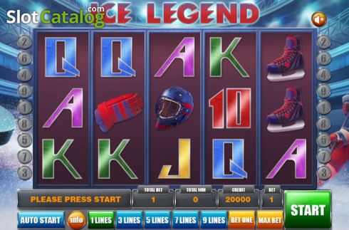 Скрин2. Ice Legend слот