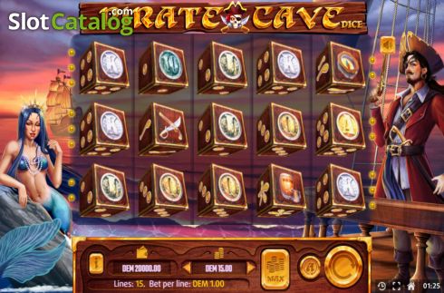 Скрин2. Pirate Cave Dice слот