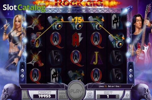 Скрин5. Rock Gig слот