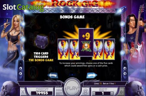 Скрин7. Rock Gig слот