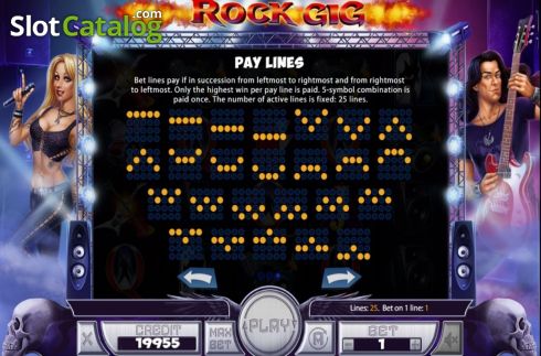 Скрин8. Rock Gig слот