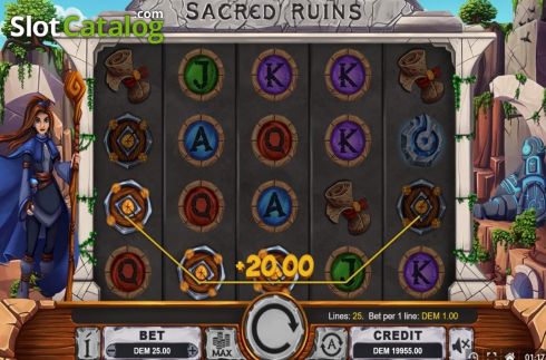 Скрин5. Sacred Ruins слот