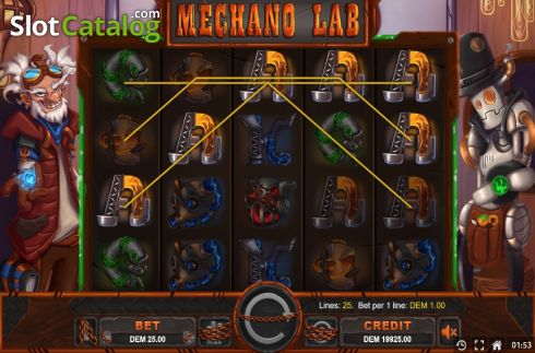 Скрин3. Mechano Lab слот