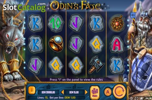 Скрин2. Odins Fate слот