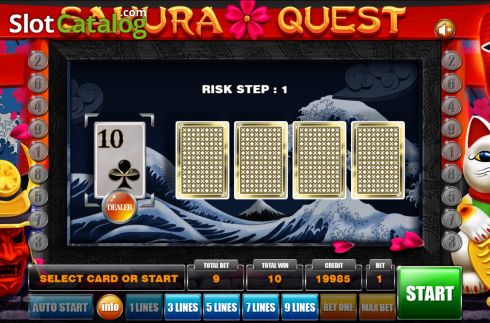 Скрин6. Sakura Quest (Mancala Gaming) слот