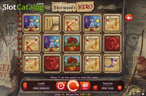 Скрин2. Sherwoods Hero слот