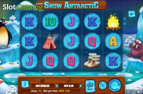 Скрин2. Snow Antarctic слот