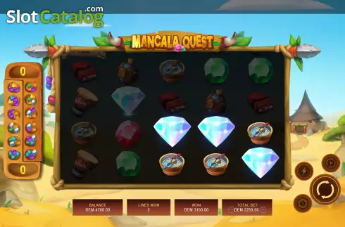 Скрин3. Mancala Quest слот