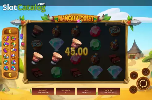 Скрин4. Mancala Quest слот