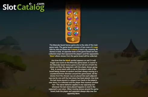 Скрин5. Mancala Quest слот