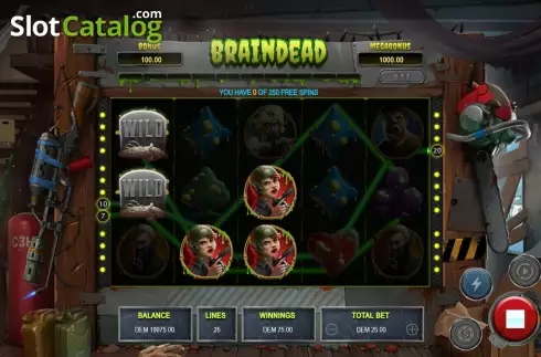 Скрин3. Braindead слот