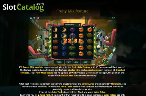 Скрин9. Fruit Factory слот