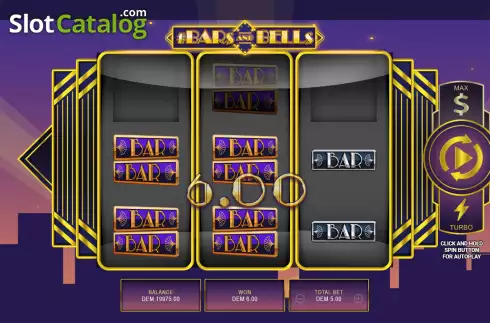 Скрин3. #Bars And Bells (Mancala Gaming) слот