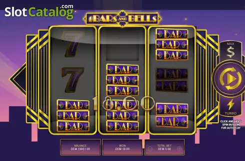 Скрин4. #Bars And Bells (Mancala Gaming) слот