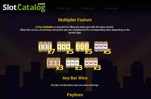Скрин6. #Bars And Bells (Mancala Gaming) слот