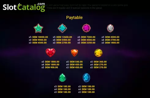 Скрин5. Astro Jewels слот