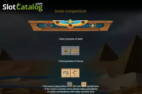 Скрин7. Seth vs Horus слот