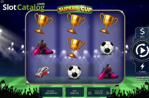 Скрин2. Superb Cup слот