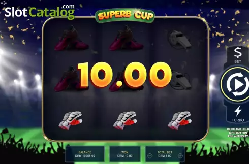 Скрин3. Superb Cup слот
