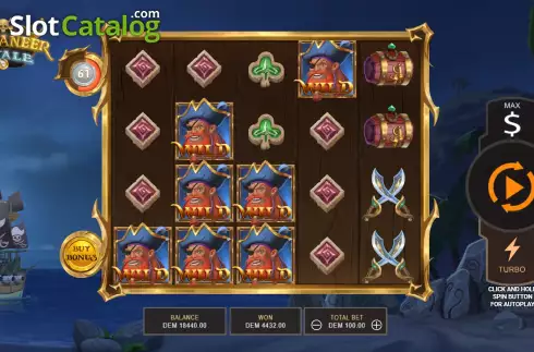 Скрин5. Buccaneer Royale слот