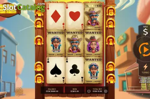 Скрин2. Bounty Chasers слот