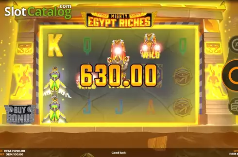 Скрин4. Mighty Egypt Riches слот