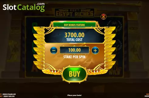 Скрин6. Mighty Egypt Riches слот