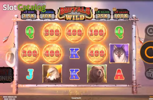 Скрин6. Buffalo Goes Wild слот