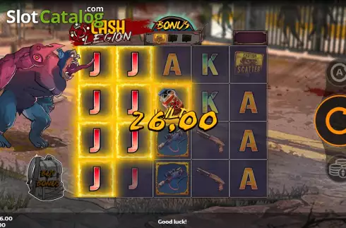 Скрин4. Cash Legion слот