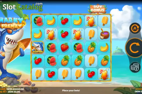 Скрин2. Shark Frenzy (Mancala Gaming) слот