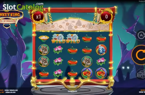 Скрин3. Monkey King: Path of Treasure слот