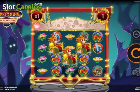 Скрин4. Monkey King: Path of Treasure слот