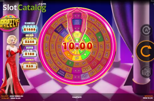 Скрин3. Boost the Wheel слот