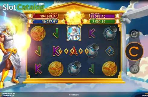 Скрин3. Power of Zeus (Mancala Gaming) слот
