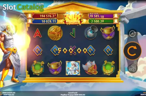 Скрин4. Power of Zeus (Mancala Gaming) слот