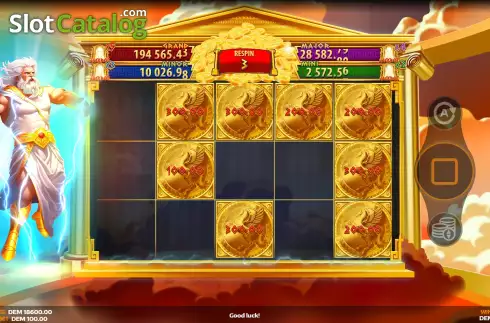 Скрин8. Power of Zeus (Mancala Gaming) слот