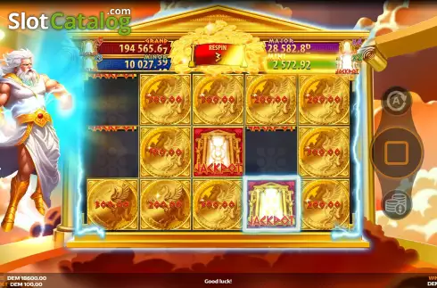 Скрин9. Power of Zeus (Mancala Gaming) слот