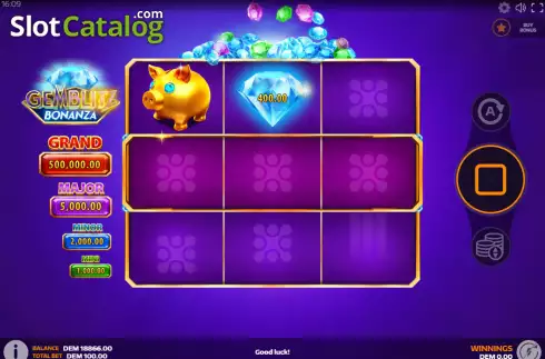 Скрин3. GemBlitz Bonanza слот
