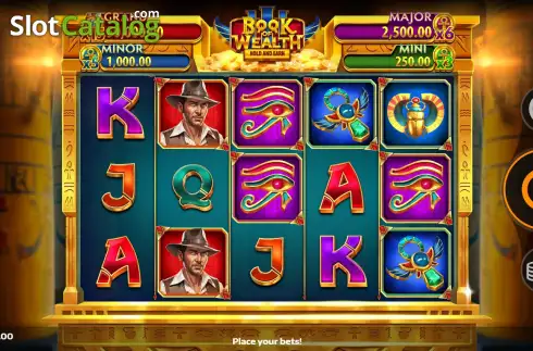 Скрин2. Book of Wealth III слот